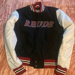 Men rhude varsity jacket